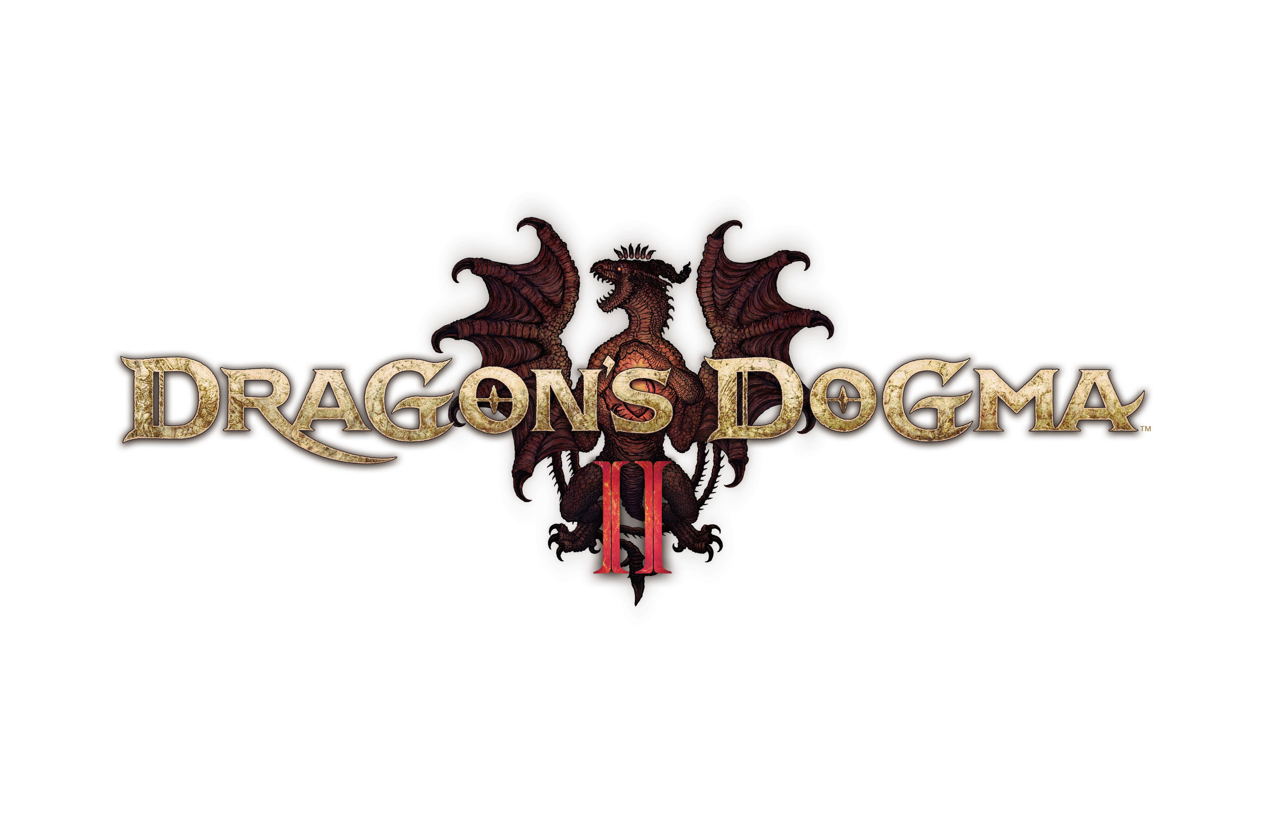 Dragons Dogma 2 Logo on White
