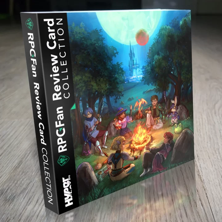 RPGFan Review Card Collection Book Beauty Shot